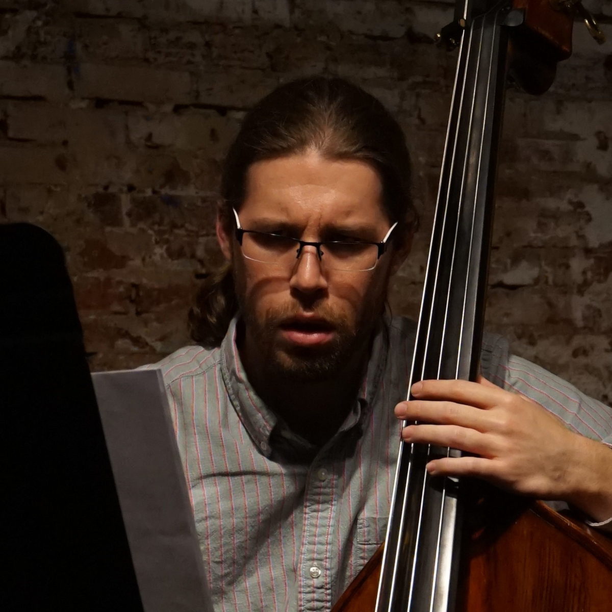 Scott Worthington, double bassist