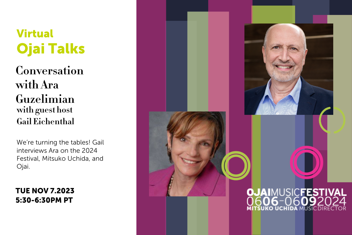 Virtual Ojai Talks November 7