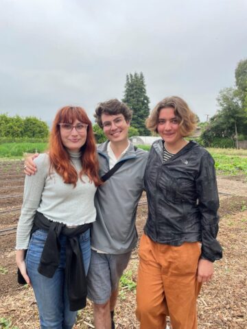 OJAINEXT member event during the 2023 Festival, an educational tour of Poco Farm with farmer and founder Grace Malloy