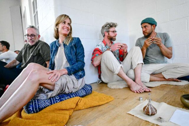 Ojai Music Festival x the Listening Garden event at Light and Space, May 2025 Photo by Eric Andersen