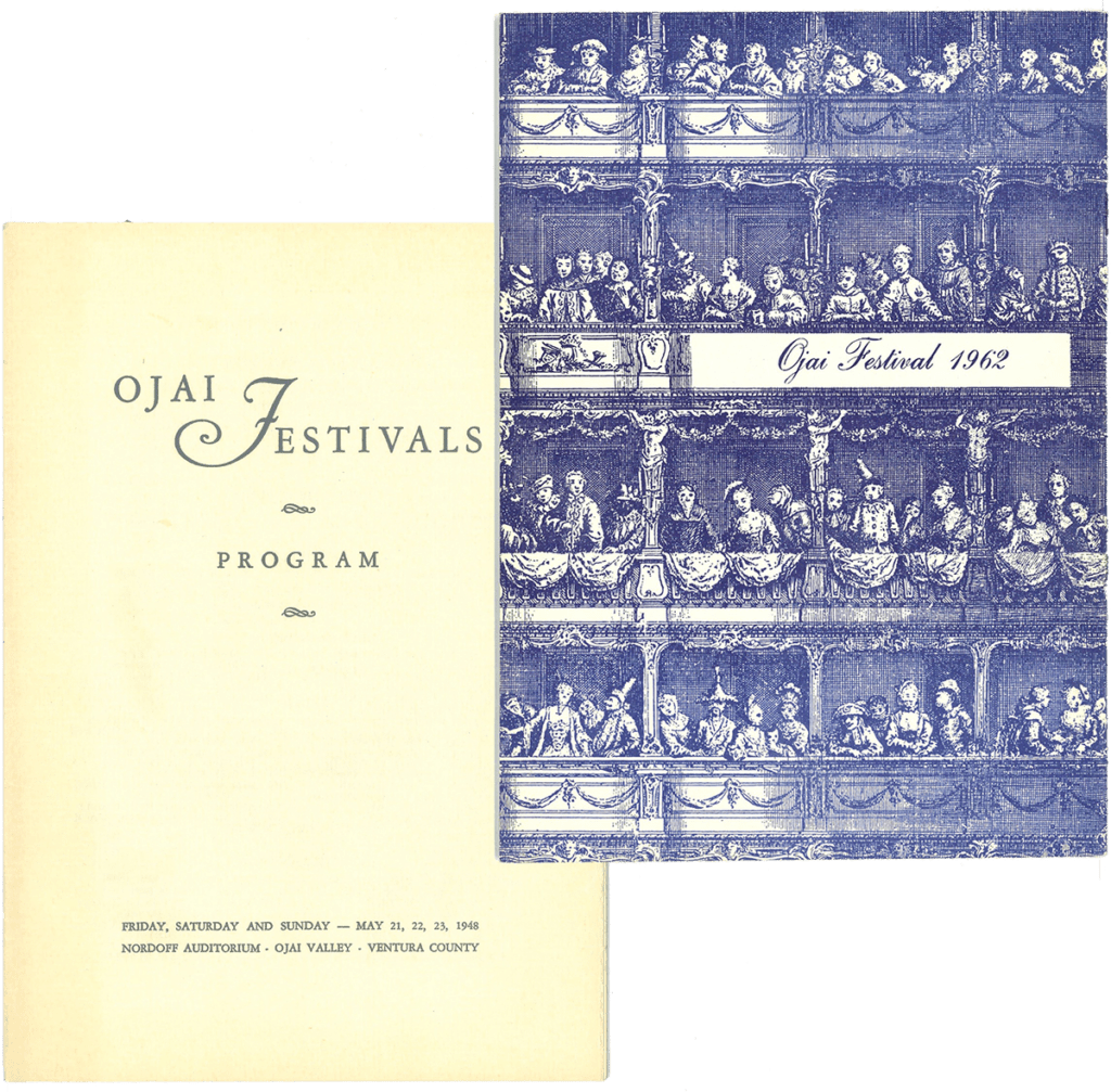 program covers from 1948 and 1962