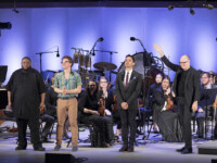 OJAI, CA – June 8, 2017: American Premiere of Emergence with Tyshawn Sorey, Stephan Crump, Vijay Iyer, and Steven Schick. Photo Credit: David Bazemore