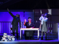 OJAI, CA – June 9, 2017: Afterword by George Lewis with Julian Terrell Otis, Gwendolyn Brown, and Joelle Lamarre. Photo Credit: David Bazemore.
