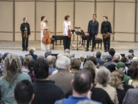 OJAI, CA – June 10, 2017: Brentano String Quartet. Photo Credit: David Bazemore.