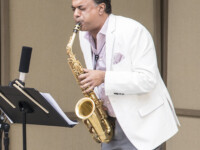 OJAI, CA – June 11, 2017: Confluence with Rudresh Mahanthappa. Photo Credit: David Bazemore.