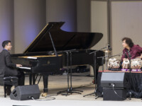 OJAI, CA – June 11, 2017: Confluence with Vijay Iyer (piano) and Zakir Hussain (tabla). Photo Credit: David Bazemore.