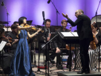 OJAI, CA – June 8, 2017: World Premiere of Trouble, with Jennifer Koh and Steven Schick. Photo Credit: David Bazemore