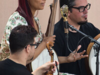 Photo by Timothy Teague
Ojai Music Festival 2021 OMF_Sept 17 2021_11AM_Attacca Quartet with Rhiannon Giddens and Francesco Turrisi