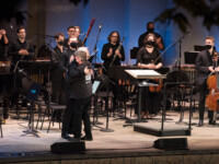 Photo by Timothy Teague
Ojai Music Festival 2021 OMF_Sept 17 2021_8:00PM_John Adams and Esa-Pekka Salonen with Ojai Festival Orchestra