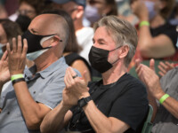 Photo by Timothy Teague
LA Phil New Music Group
Ojai Music Festival 2021 OMF_Sept 19 2021_11AM_Esa-Pekka Salonen in audience