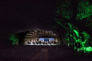 Libbey Bowl at Night